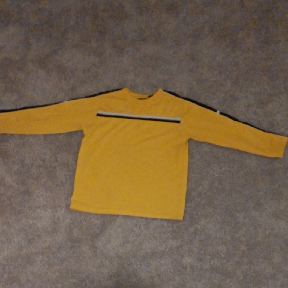 Athletech Kids Mustard Crewneck Sweater
